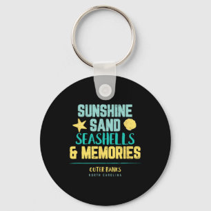 Outer Banks Shirt Family Vacation Seashell Lovers Key Ring