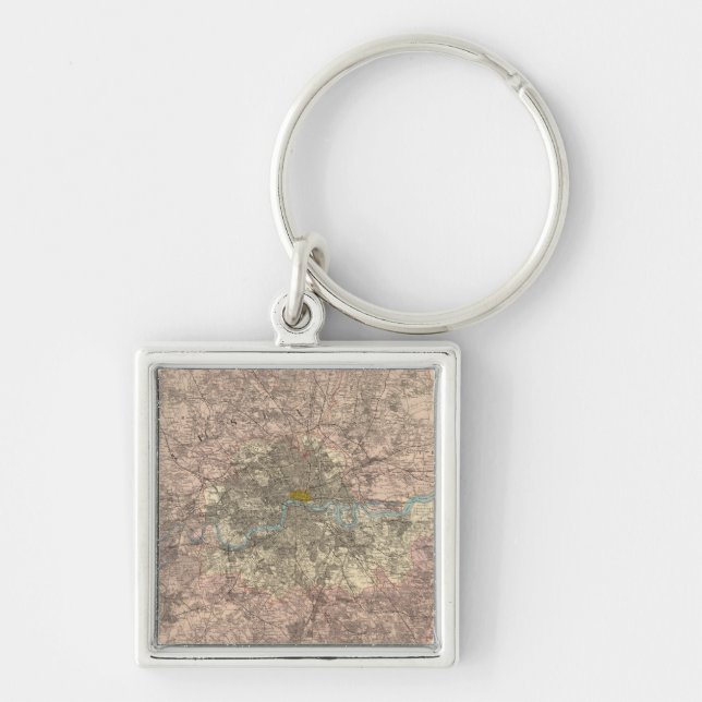 Outer London Key Ring (Front)