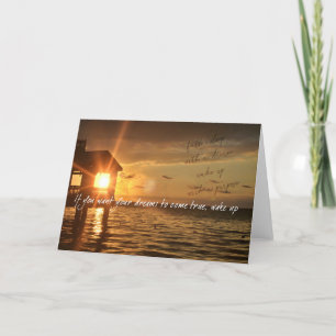 OUTER PEACE Greeting Card