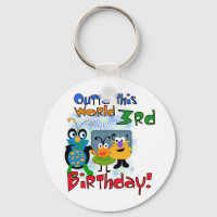 Outer Space 3rd Birthday Tshirts and Gifts