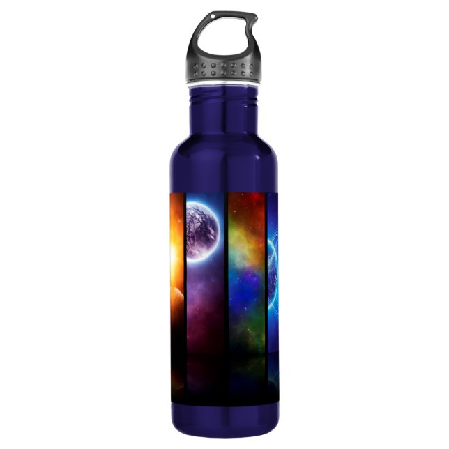 Outer Space 710 Ml Water Bottle (Front)