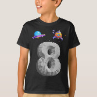 Outer Space 8 Year Old 8th Birthday Party Boy Girl