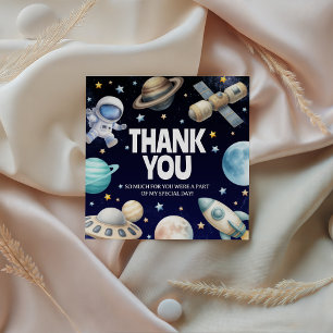 Outer Space Astronaut Favour Gift Tags