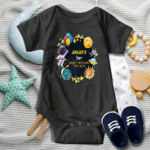 Outer Space Astronaut Galaxy Baby 1st Birthday 