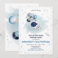 Outer Space Birthday Party Out Of This World