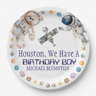 Outer Space Birthday Party Paper Plates