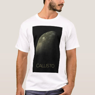 Outer Space, Cosmos, Solar System, Moon Callisto T-Shirt