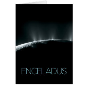 Outer Space, Cosmos, Solar System, Moon Enceladus