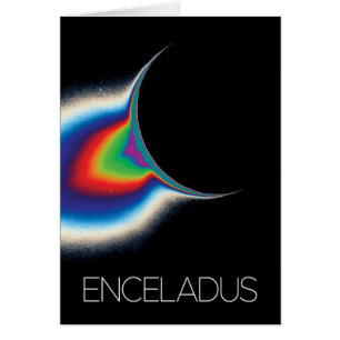 Outer Space, Cosmos, Solar System, Moon Enceladus