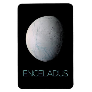 Outer Space, Cosmos, Solar System, Moon Enceladus Magnet