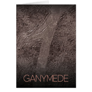 Outer Space, Cosmos, Solar System, Moon Ganymede