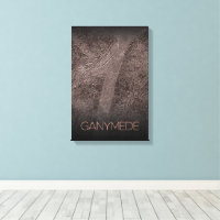 Outer Space, Cosmos, Solar System, Moon Ganymede