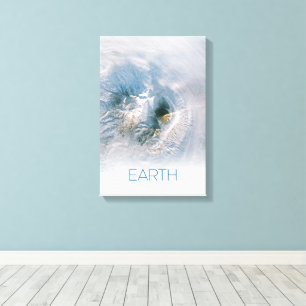 Outer Space, Cosmos, Solar System, Planet Earth Canvas Print