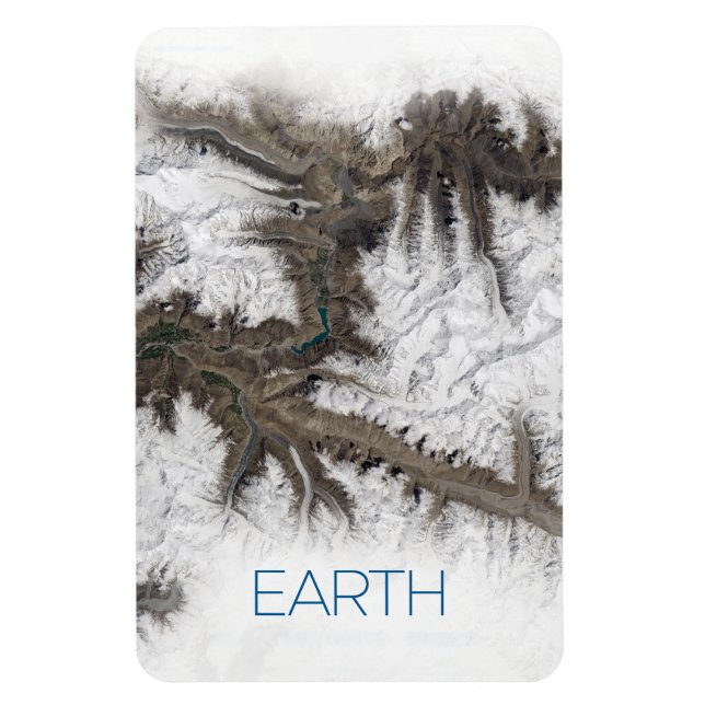 Outer Space, Cosmos, Solar System, Planet Earth Magnet (Vertical)