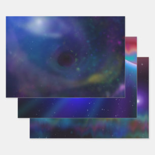 Outer Space Digital Paintings  Wrapping Paper Sheet