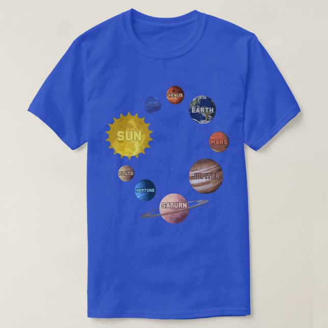 Outer Space Exploration Science Science Fan Premiu T-Shirt (Design Front)