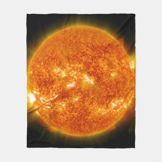 Outer Space Fleece Blanket (Front)