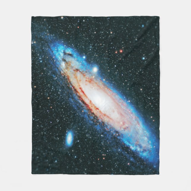 Outer Space Fleece Blanket (Front)