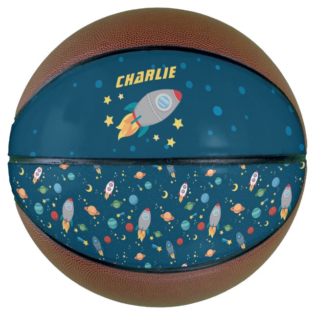 Outer Space Fun Basketball (Front)
