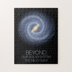 Outer Space, Galaxy, Milky Way, Cosmos, Universe Jigsaw Puzzle