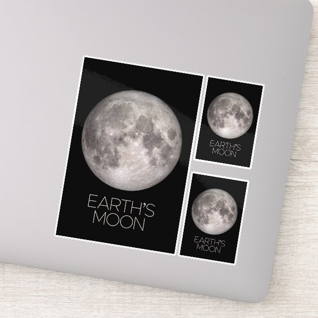 Outer Space, Galaxy, Solar System, Earth's Moon (Detail)