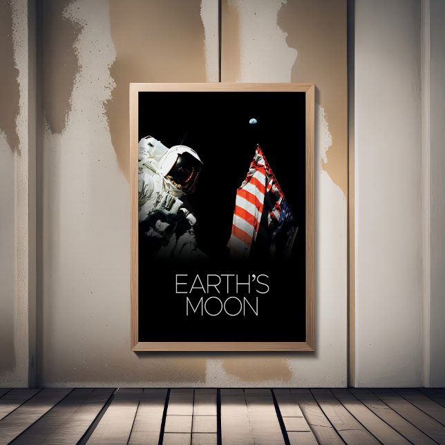 Outer Space, Galaxy, Solar System, Earth's Moon Poster (Creator Uploaded)