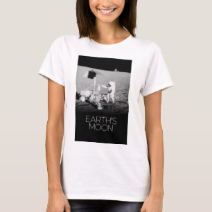 Outer Space, Galaxy, Solar System, Earth's Moon T-Shirt