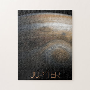 Outer Space, Galaxy, Solar System, Planet Jupiter Jigsaw Puzzle