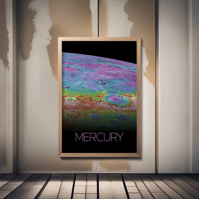 Outer Space, Galaxy, Solar System, Planet Mercury Poster (Creator Uploaded)