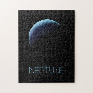 Outer Space, Galaxy, Solar System, Planet Neptune Jigsaw Puzzle