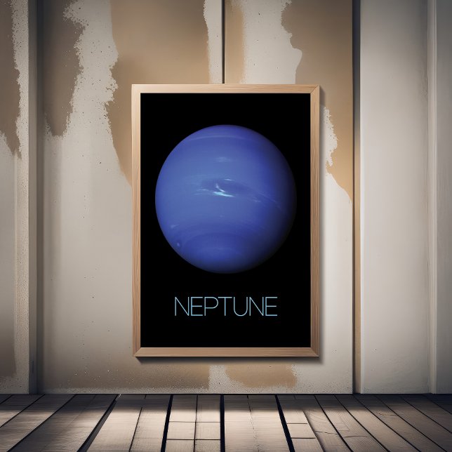 Outer Space, Galaxy, Solar System, Planet Neptune Poster (Creator Uploaded)