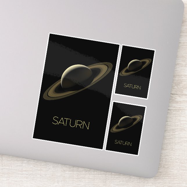 Outer Space, Galaxy, Solar System, Planet Saturn (Detail)