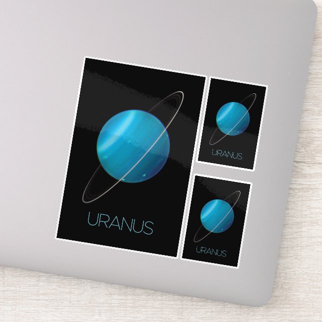 Outer Space, Galaxy, Solar System, Planet Uranus (Detail)