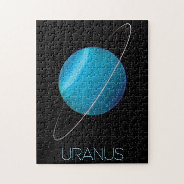 Outer Space, Galaxy, Solar System, Planet Uranus Jigsaw Puzzle (Vertical)