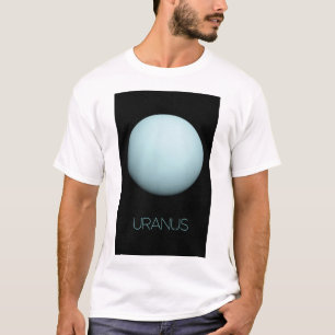 Outer Space, Galaxy, Solar System, Planet Uranus T-Shirt