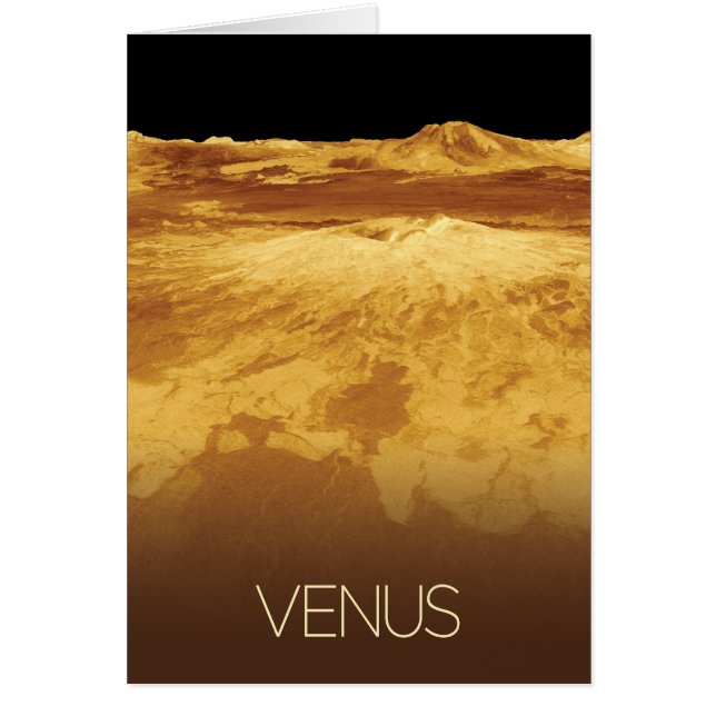 Outer Space, Galaxy, Solar System, Planet Venus (Front)