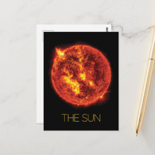 Outer Space, Galaxy, Solar System, Stars, The Sun Postcard