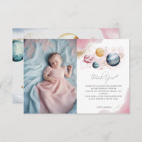 Outer Space Girl Birthday Galaxy Stars Planets