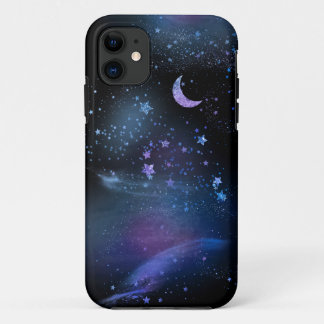 Outer Space Glitter NASA Astronomy Moon Case-Mate iPhone Case