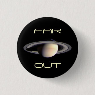 Outer Space is Heavenly 3 Cm Round Badge