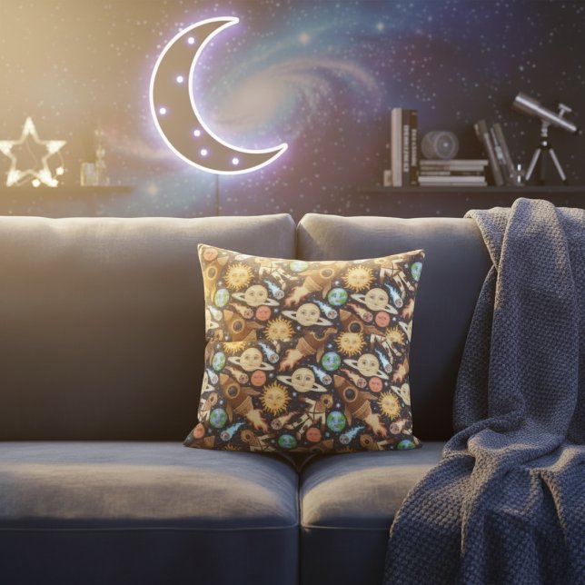 Outer Space Kids Cushion (Creator Uploaded)