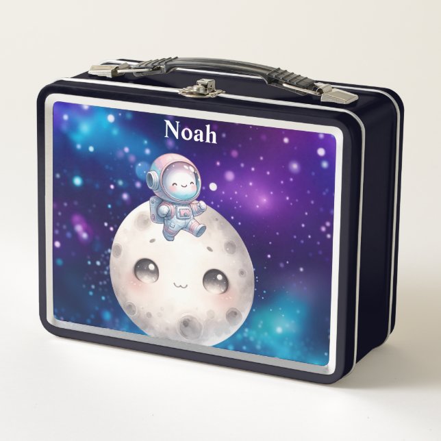 Outer space  metal lunch box (Front)