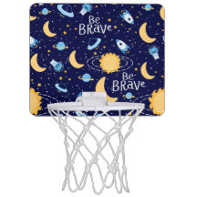 outer space mini basketball hoop