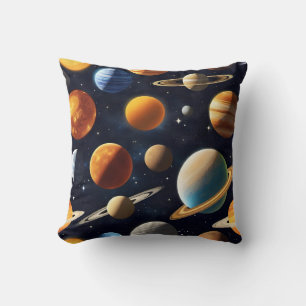 Outer Space Planets 2 Cushion