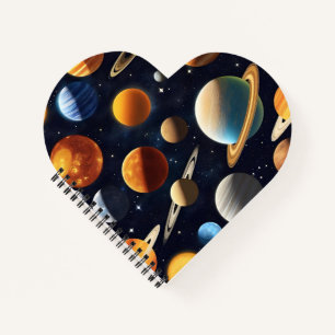 Outer Space Planets 2 Notebook