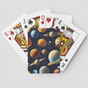 Outer Space Planets 2 Playing Cards