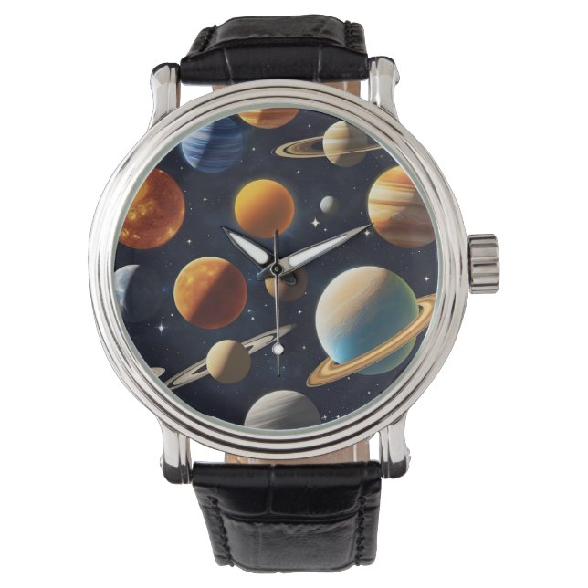 Outer Space Planets 2 Watch (Front)