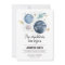 Outer Space Planets Boy Baby Shower Invitation
