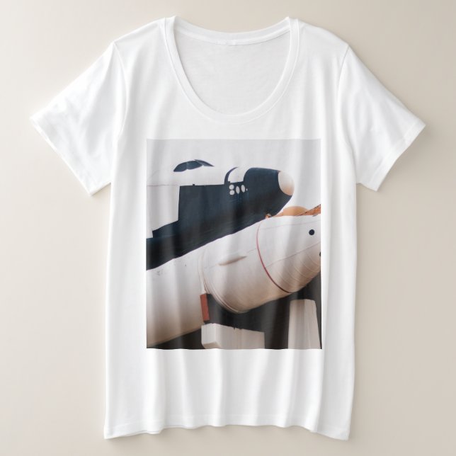Outer Space Plus Size T-Shirt (Design Front)