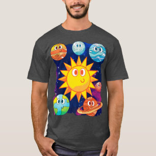 Outer Space Science Galaxy Astronomy Universe Cute T-Shirt